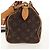 LOUIS VUITTON Borsa a Mano Monogram Speedy P9 Bandoulière 25 M24443 LV Auth 140686SM Monogramma - vista 3