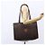 Céline CELINE Macadam Canvas Tote Bag PVC Braun Gold Auth ep11810 Golden - Ansicht 24