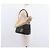 Borsa a Spalla Salvatore Ferragamo Vala in Pelle Nera Argento Autentica 152882 - vista 23