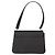 Borsa a Spalla Salvatore Ferragamo Vala in Pelle Nera Argento Autentica 152882 - vista 3