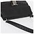 Borsa a Spalla Salvatore Ferragamo Vala in Pelle Nera Argento Autentica 152882 - vista 6