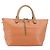 Chloé Borsa a Mano Chloe Bailey in Pelle 2 vie Arancione Oro Auth BA6594 D'oro - vista 13