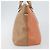 Chloé Borsa a Mano Chloe Bailey in Pelle 2 vie Arancione Oro Auth BA6594 D'oro - vista 3