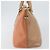 Chloé Borsa a Mano Chloe Bailey in Pelle 2 vie Arancione Oro Auth BA6594 D'oro - vista 4