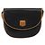 Céline Borsa a Spalla in Pelle Blu Navy Oro Auth BA6575 D'oro - vista 13