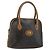 Borsa a mano in tela a nido d'ape PVC nera Auth BA6581 Christian Dior