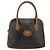 Borsa a mano in tela a nido d'ape PVC nera Auth BA6581 Christian Dior - vista 13