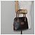 Borsa a mano in tela a nido d'ape PVC nera Auth BA6581 Christian Dior - vista 21