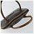 Borsa a mano in tela a nido d'ape PVC nera Auth BA6581 Christian Dior - vista 6