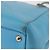 Borsa Vala Chain in pelle Salvatore Ferragamo 2 in 1 blu chiaro oro Auth bs29835 D'oro - vista 18