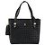 BALLY Bolso de mano de cuero negro y dorado Auth BA6600 - vista 13