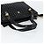 BALLY Bolso de mano de cuero negro y dorado Auth BA6600 - vista 7