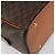 Céline Borsa a mano in tela Macadam CELINE in pelle PVC marrone Auth ki6094 - vista 14