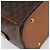Céline Borsa a mano in tela Macadam CELINE in pelle PVC marrone Auth ki6094 - vista 16