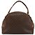 Céline Borsa a mano in tela Macadam CELINE in pelle PVC marrone Auth ki6094 - vista 2