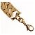 Collana VERSACE metallo oro Auth am9188 D'oro - vista 3