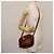 Bolso de Hombro Vala de Cuero Marrón Salvatore Ferragamo Auth BA6801 Castaño - vista 22