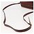 Bolso de Hombro Vala de Cuero Marrón Salvatore Ferragamo Auth BA6801 Castaño - vista 7