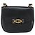 Borsa a Spalla Christian Dior in Pelle Nera Oro Auth 156492 Nero D'oro - vista 2