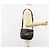 Borsa a Spalla Christian Dior in Pelle Nera Oro Auth 156492 Nero D'oro - vista 22