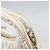Borsa Miu Miu Matelassé Satin 2in1 Bianco Oro Auth 158666SAM D'oro - vista 10