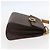 Céline Borsa a mano in tela Macadam CELINE in pelle PVC marrone oro Auth 156125 D'oro - vista 5