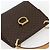 Céline Borsa a mano in tela Macadam CELINE in pelle PVC marrone oro Auth 156125 D'oro - vista 6