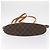 LOUIS VUITTON Borsa Tote Babylone Monogram M51102 LV Auth 156547 Monogramma - vista 5