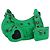 BALENCIAGA Luca Goal XS Borsa a Spalla in Pelle Verde Argento 671309 Auth 158884SAM