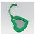BALENCIAGA Luca Goal XS Borsa a Spalla in Pelle Verde Argento 671309 Auth 158884SAM - vista 24