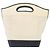 Borsa a mano LOEWE in tela bianca e oro Auth 151572 Bianco D'oro - vista 2