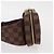 LOUIS VUITTON Borsa a Spalla Geronimos Damier Ebene N51994 Auth LV yk19788 - vista 5