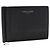 SAINT LAURENT Portafoglio Clip in Pelle Nera Argento Auth BA8469 Nero