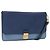 Borsa a Spalla Miu Miu in Pelle Blu Oro Auth 152690 D'oro
