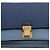 Borsa a Spalla Miu Miu in Pelle Blu Oro Auth 152690 D'oro - vista 15