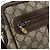 Borsa a Spalla GUCCI GG Supreme Web Sherry Line PVC Beige Oro Auth ep12050 D'oro - vista 14