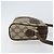 Borsa a Spalla GUCCI GG Supreme Web Sherry Line PVC Beige Oro Auth ep12050 D'oro - vista 4