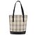 Burberry Nova Check Handtasche aus Canvas Beige Silber Authentisch 154458 - Ansicht 2