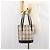 Burberry Nova Check Handtasche aus Canvas Beige Silber Authentisch 154458 - Ansicht 22