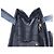 Borsa a mano Gancini in pelle nera e oro Auth 154475 di Salvatore Ferragamo Nero D'oro - vista 18