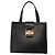 Borsa a mano Gancini in pelle nera e oro Auth 154475 di Salvatore Ferragamo Nero D'oro - vista 2