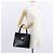 Borsa a mano Gancini in pelle nera e oro Auth 154475 di Salvatore Ferragamo Nero D'oro - vista 22