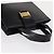 Borsa a mano Gancini in pelle nera e oro Auth 154475 di Salvatore Ferragamo Nero D'oro - vista 6