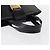 Borsa a mano Gancini in pelle nera e oro Auth 154475 di Salvatore Ferragamo Nero D'oro - vista 7
