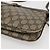GUCCI GG Supreme Web Sherry Line Bag PVC Beige Red 904 02 043 Auth 151491 - view 10