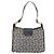Céline Borsa a Spalla Celine C Sulky in Tela Blu Navy e Oro Auth 154713 D'oro - vista 3