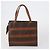 Céline Borsa a Spalla in Tela Macadam CELINE PVC 4 Pezzi Beige Marrone Auth ki6177 - vista 11