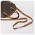 Céline Borsa a Spalla in Tela Macadam CELINE PVC 4 Pezzi Beige Marrone Auth ki6177 - vista 19