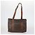 Céline Borsa a Spalla in Tela Macadam CELINE PVC 4 Pezzi Beige Marrone Auth ki6177 - vista 2
