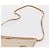Gucci Borsa a Spalla Micro GG Supreme PVC Crema Oro 007 101 5553 Auth 151435 D'oro Crudo - vista 8